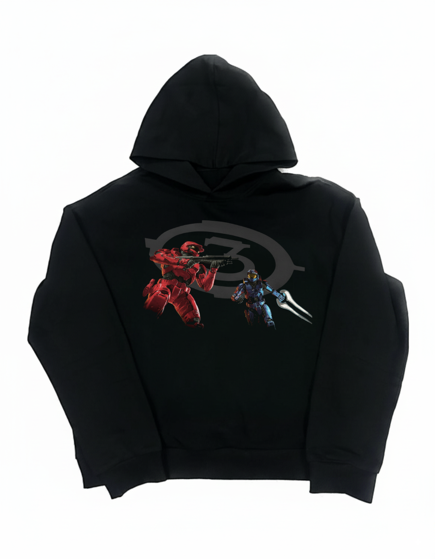 Halo Vintage Gaming Hoodie