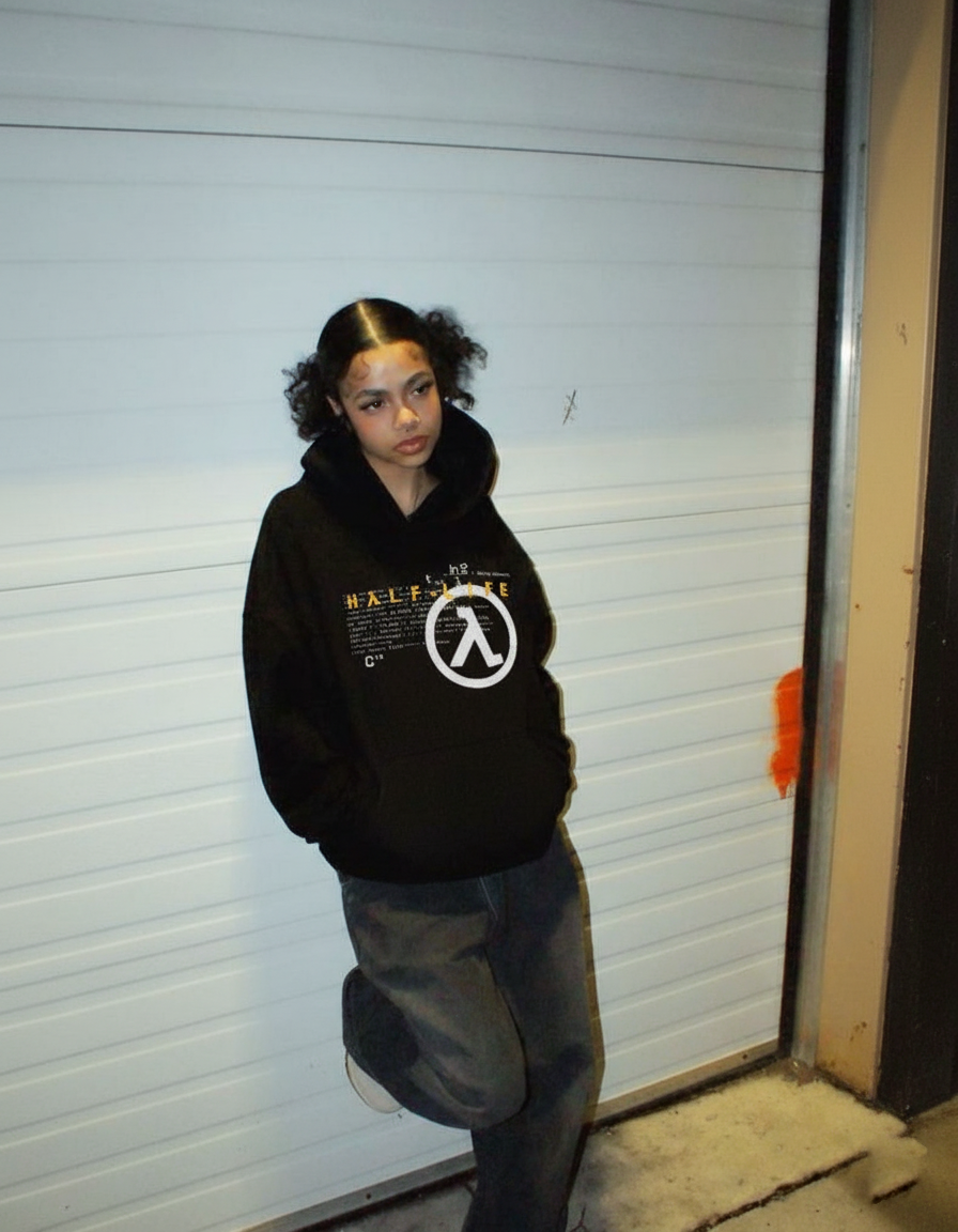 Half Life (1998) Black Hoodie