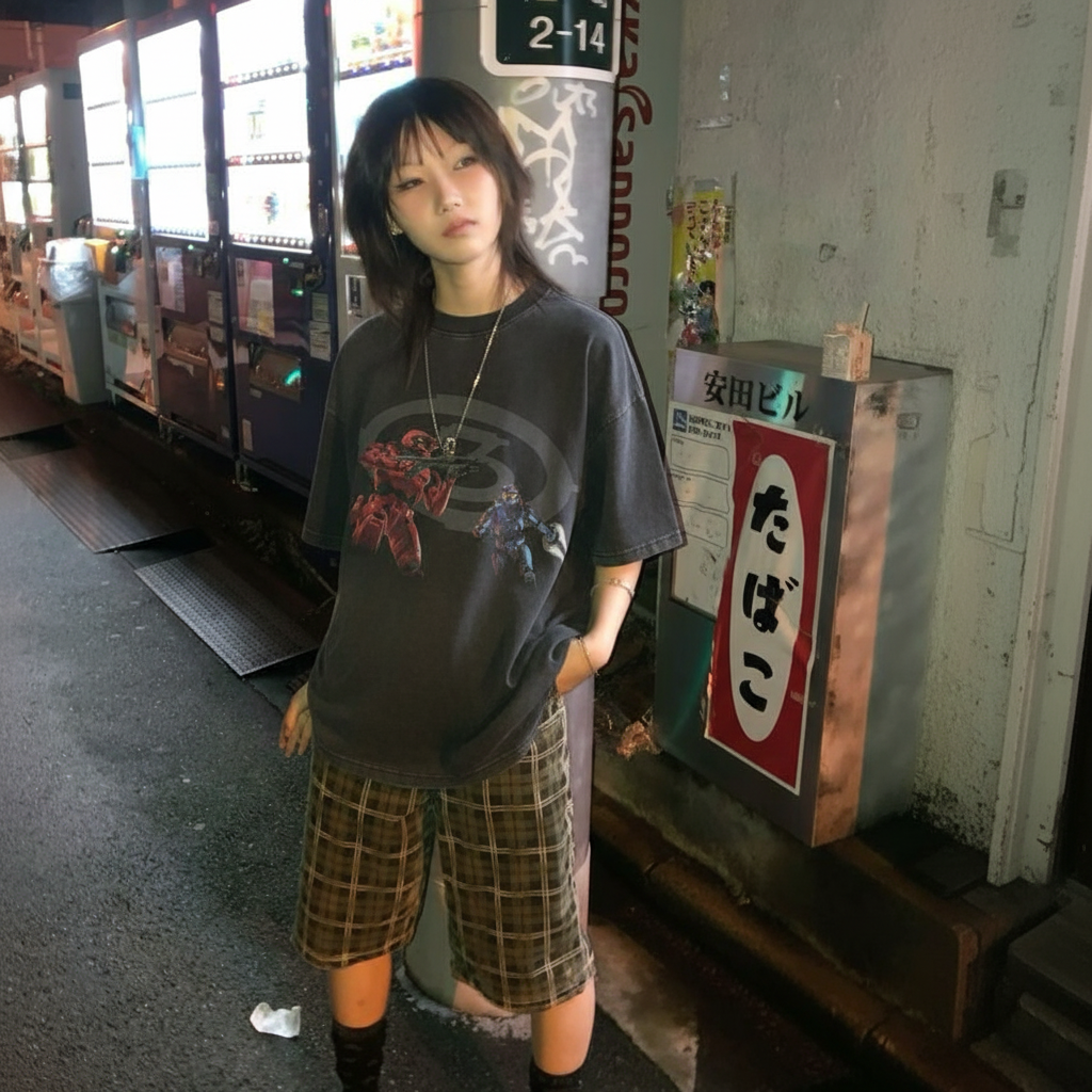 Halo 3 Black Vintage Tee
