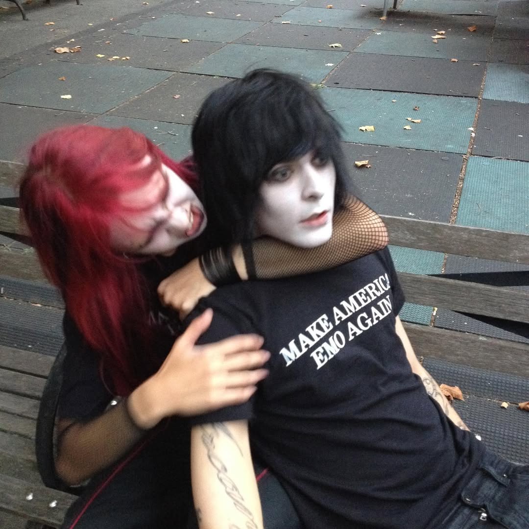 MAKE AMERICAN EMO AGAIN Black Tee