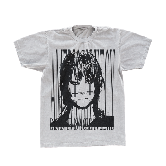 DISASTER IS A CLEAN SLATE TEE #0025bidness